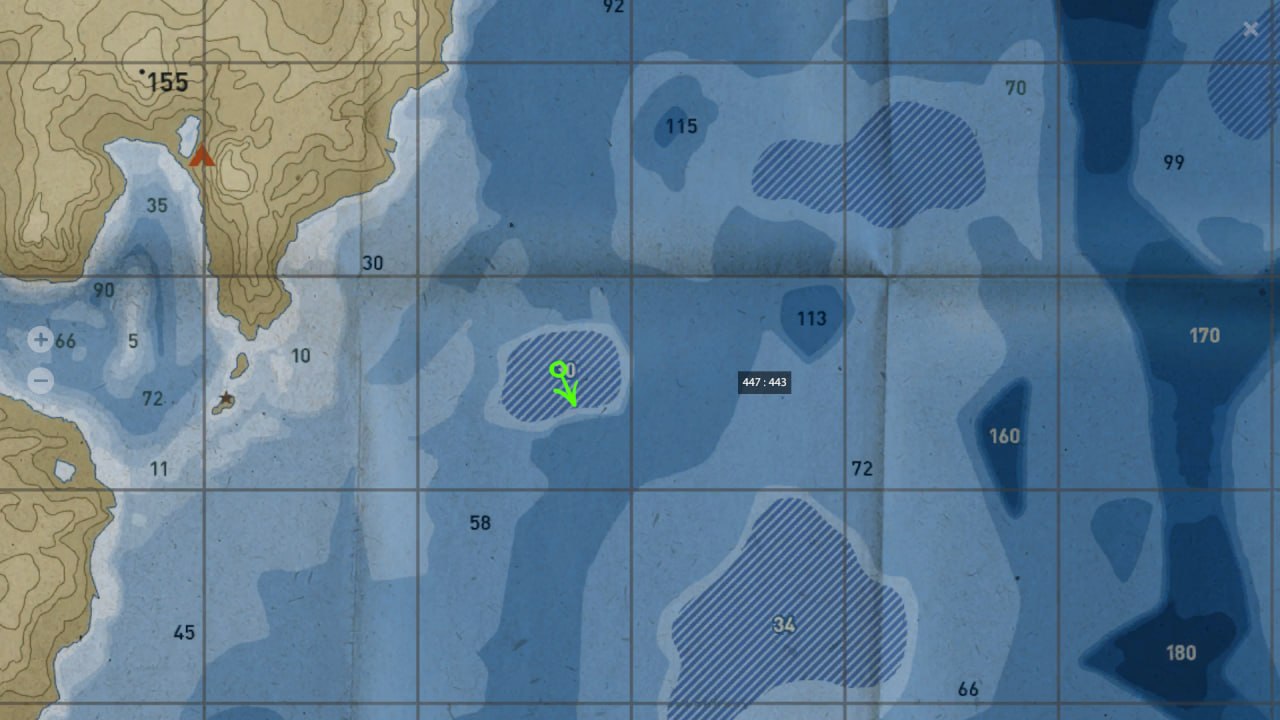 Норвежское море — Карта