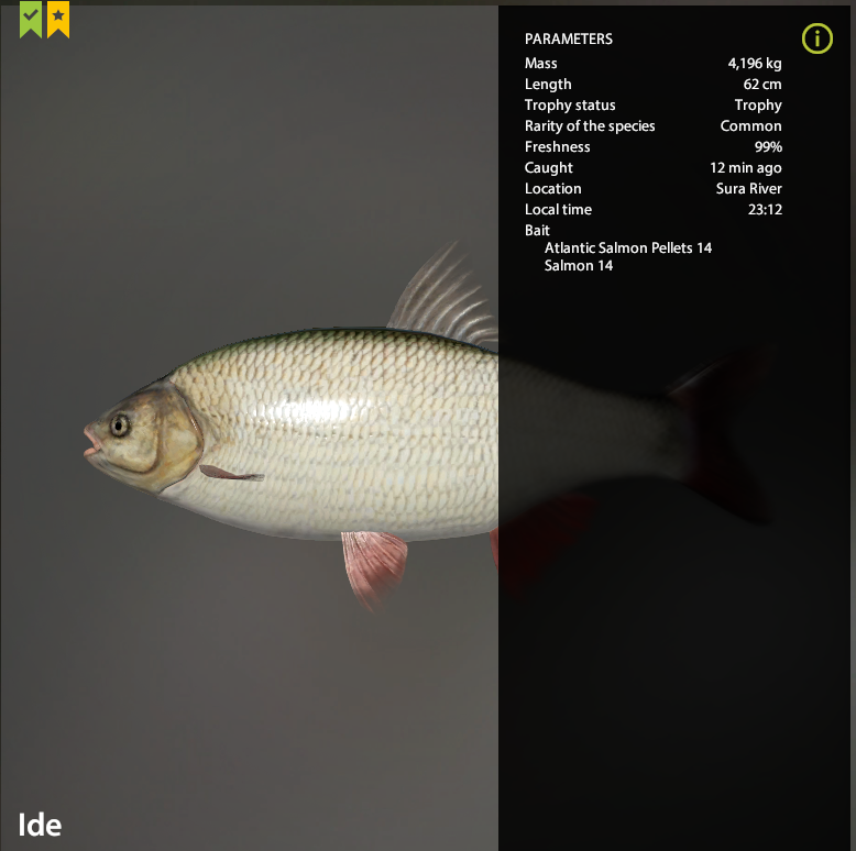 Sura River — Trophy