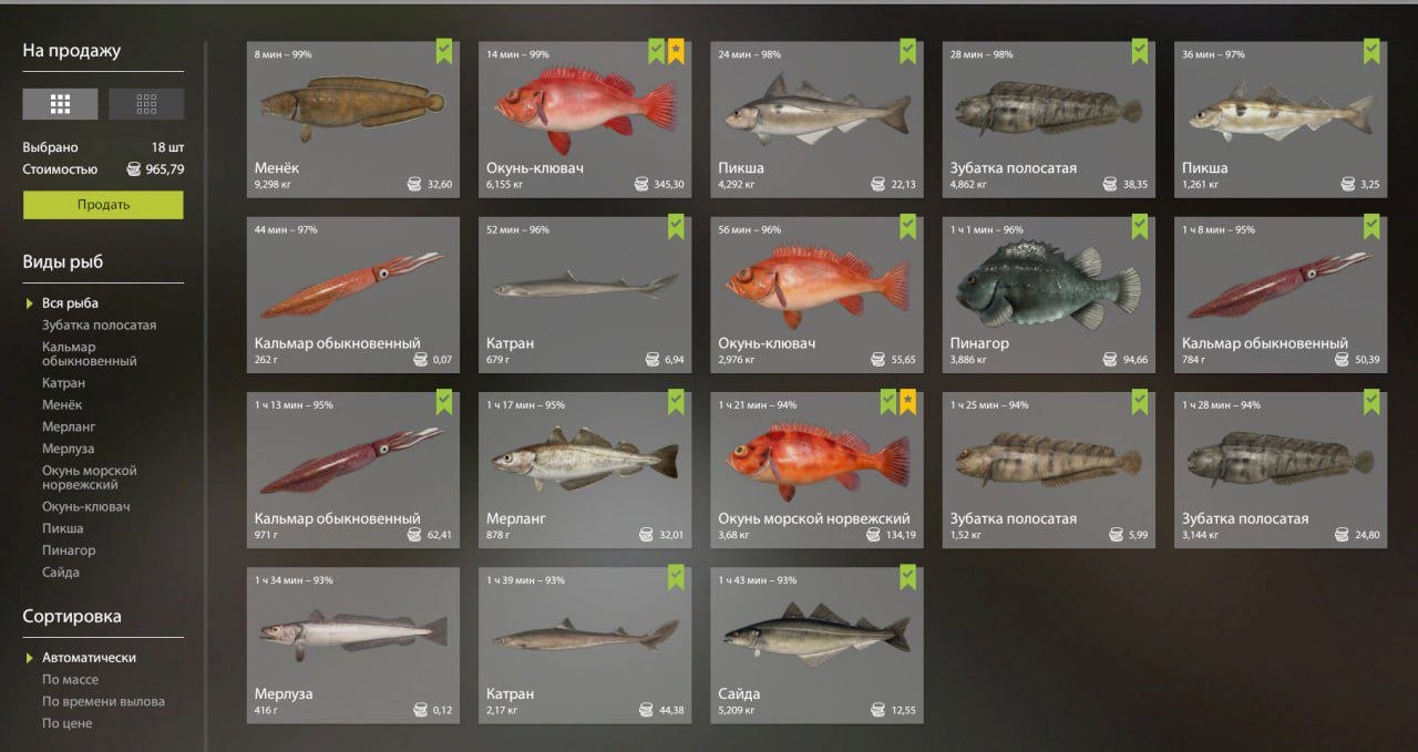 Keepnet — Norwegian Sea