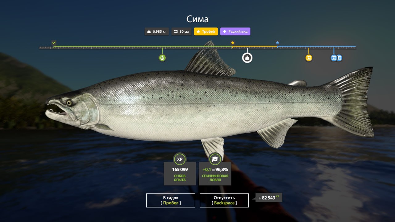 Трофей — Река Яма