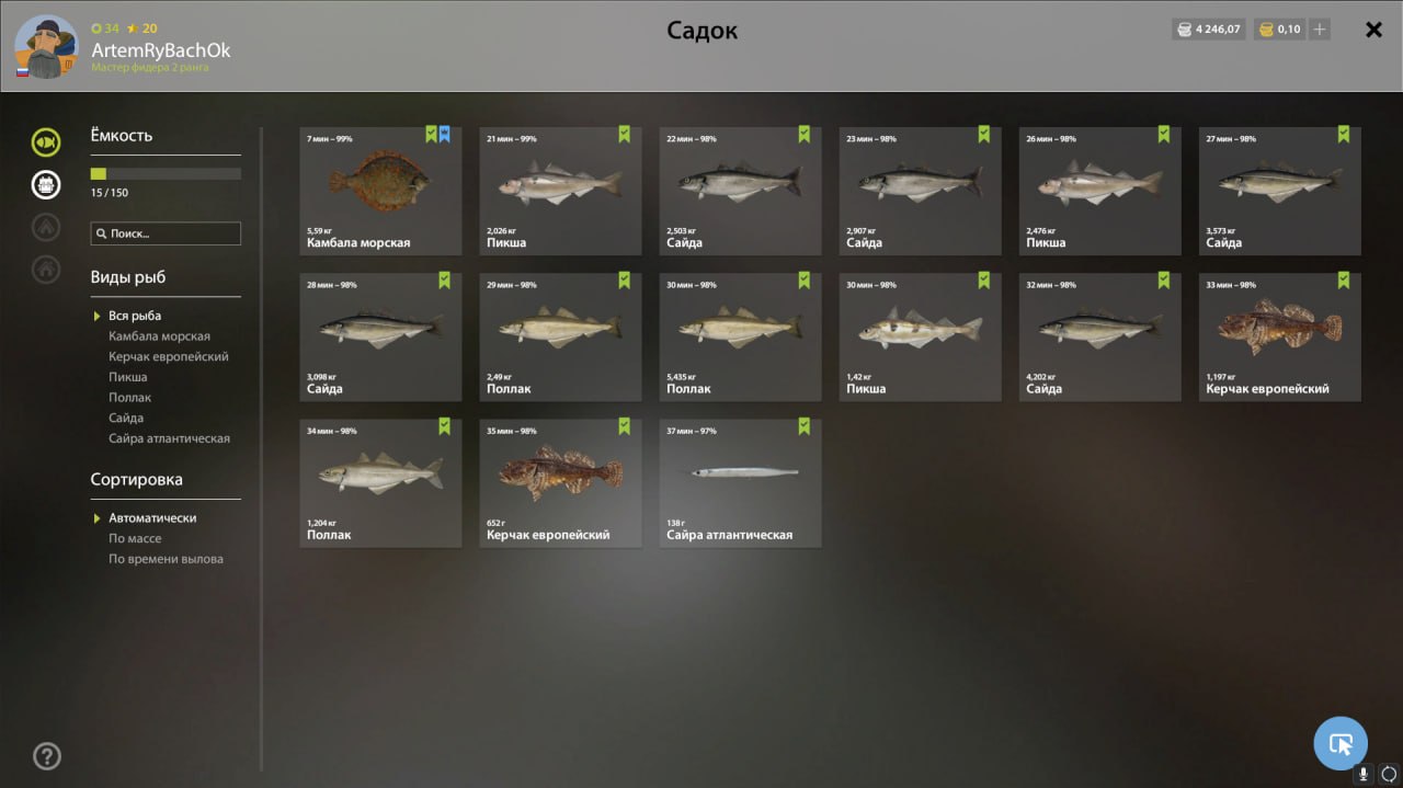 Norwegian Sea — Keepnet