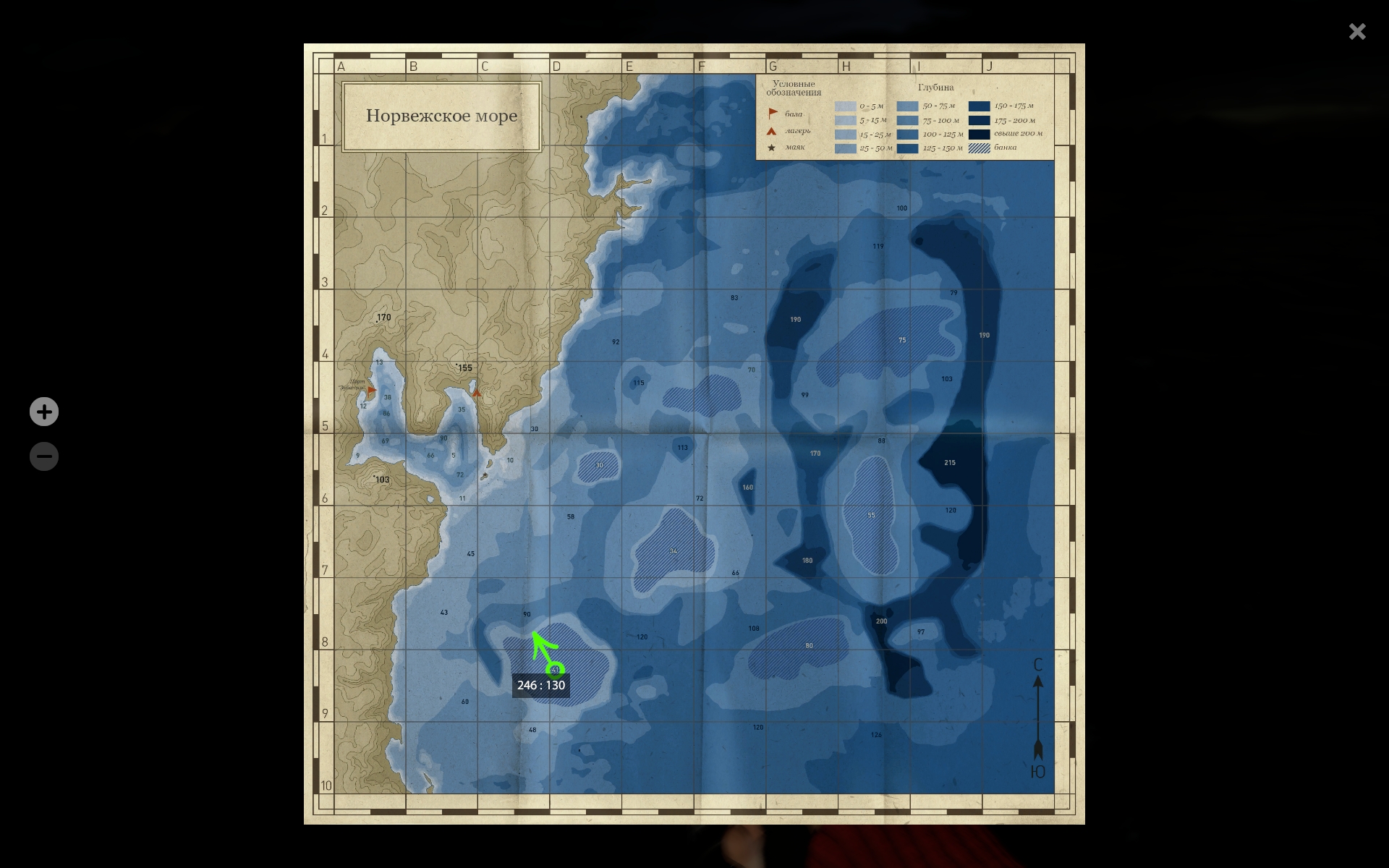 Norwegian Sea — Map