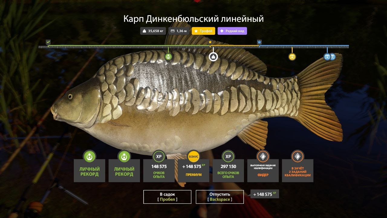 Трофей — Озеро Медное