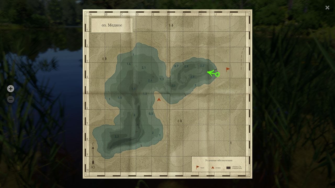 Copper Lake — Map