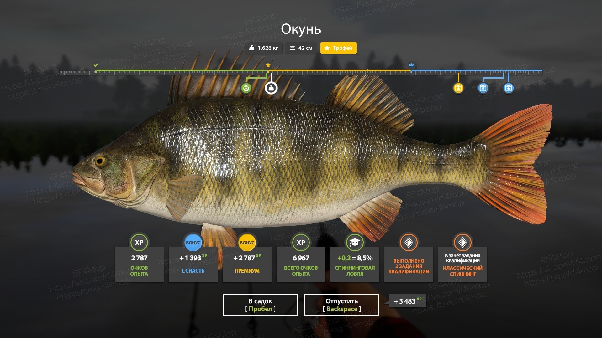 Old Burg Lake — Trophy