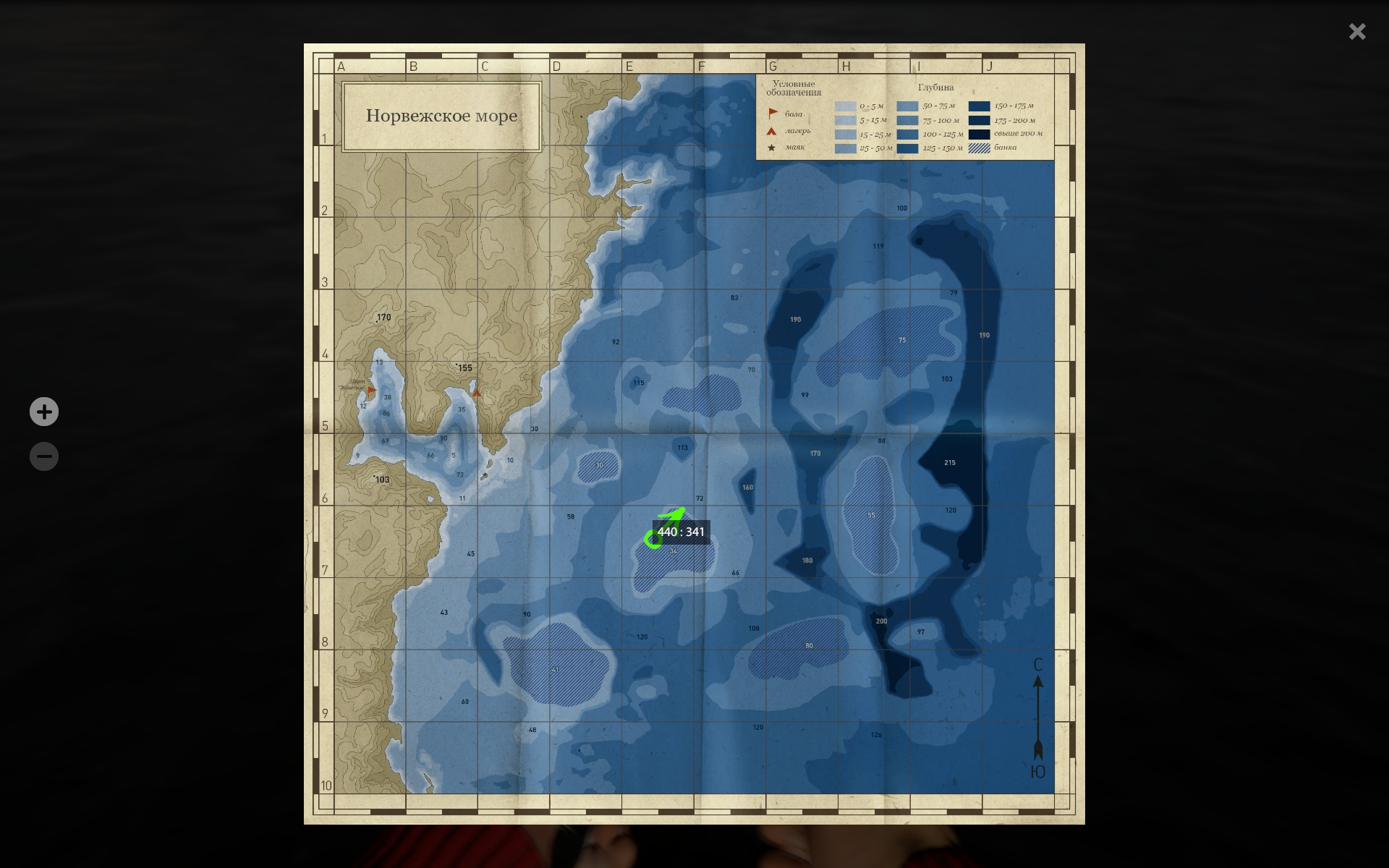Norwegian Sea — Map