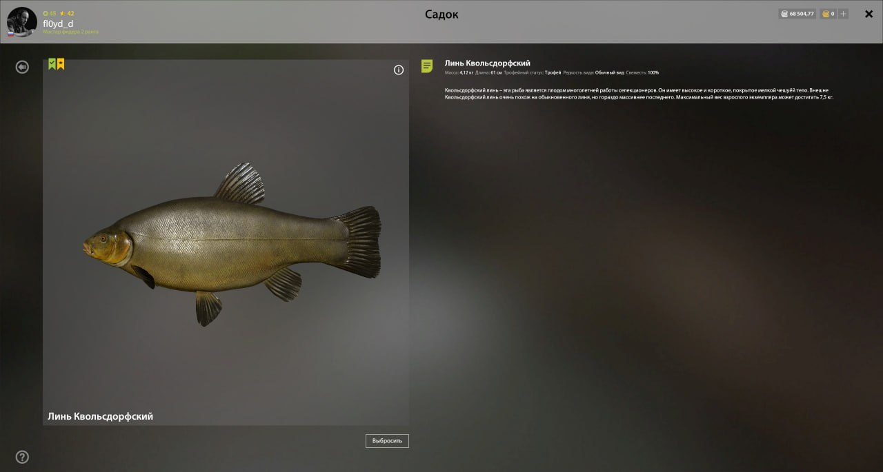 Copper Lake — Trophy