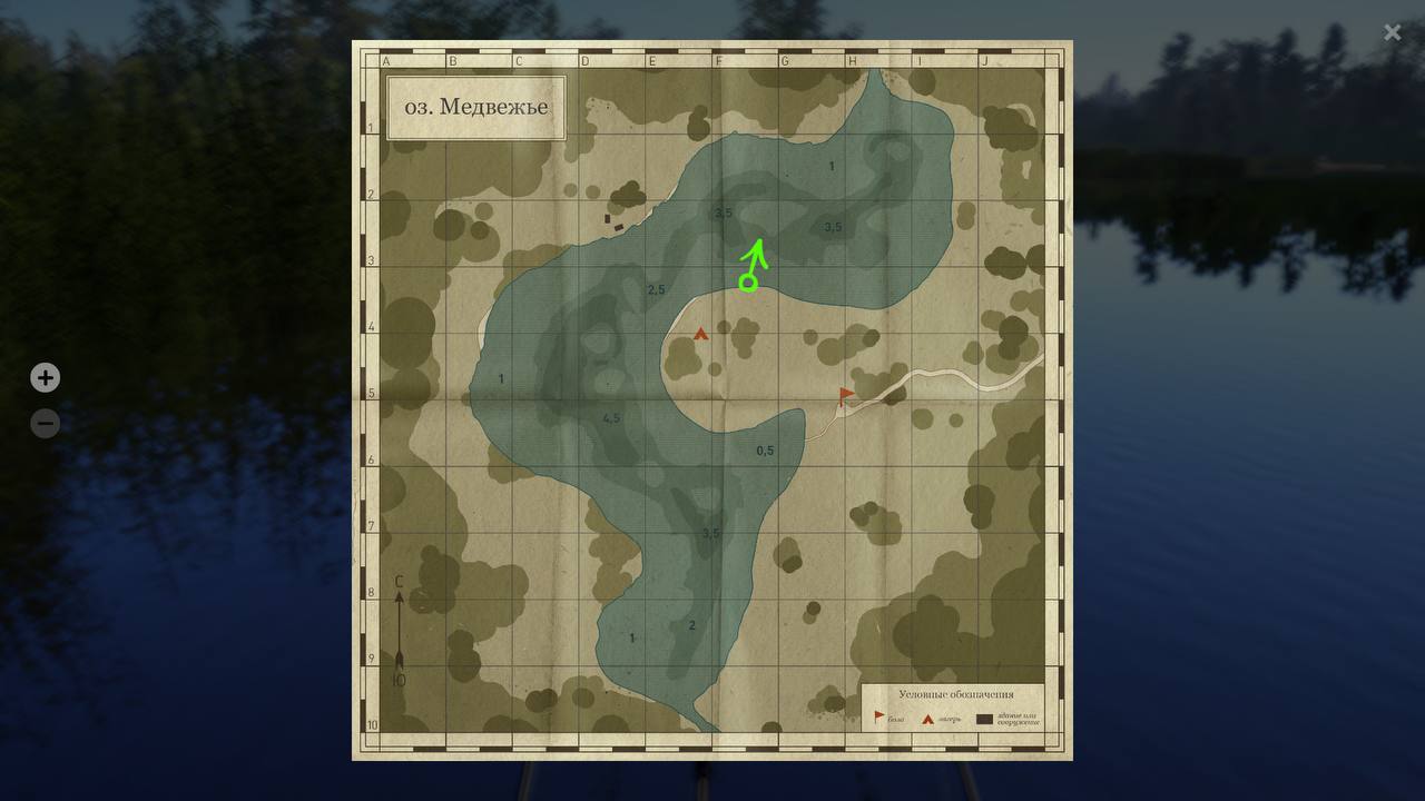 Bear Lake — Map