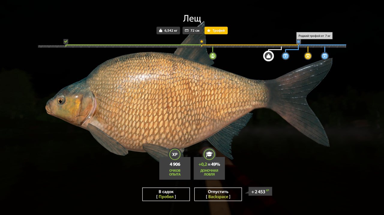 Трофей — Озеро Комариное