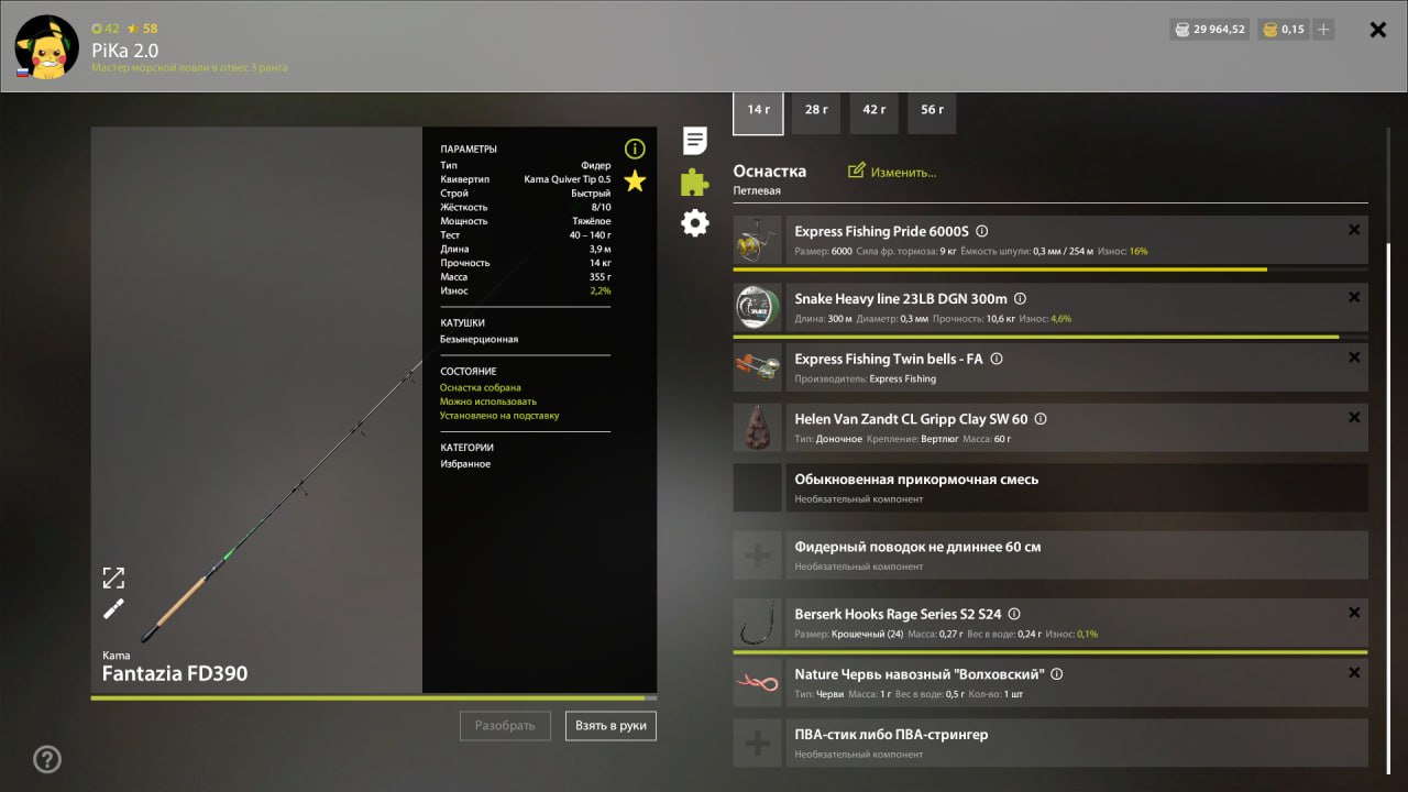 Winding Rivulet — Rig