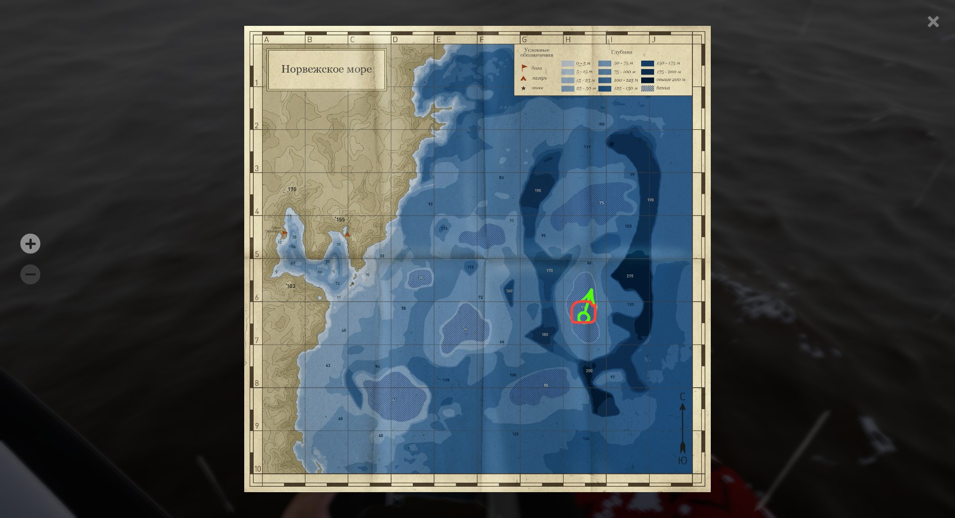 Norwegian Sea — Map