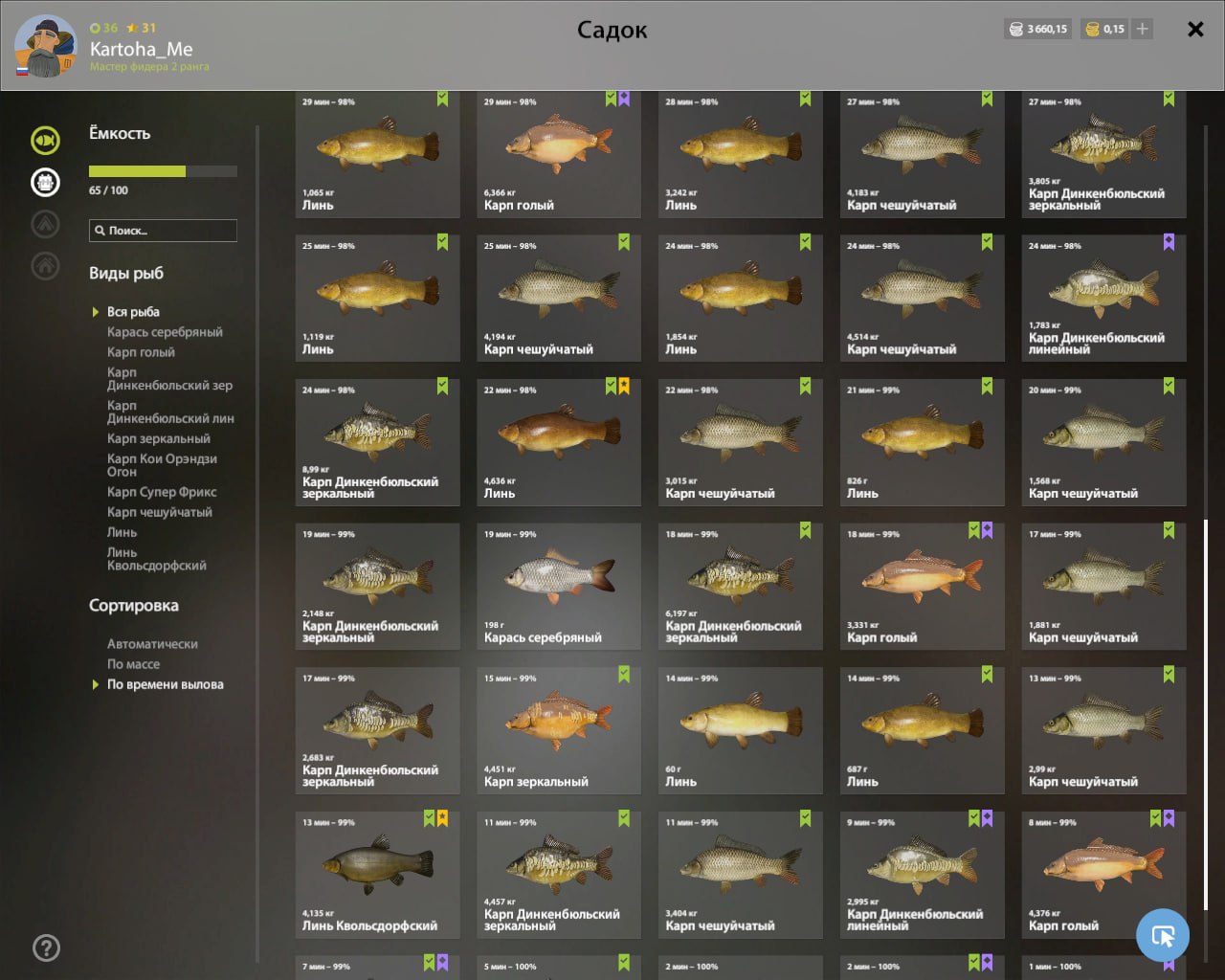 Садок — Озеро Медное