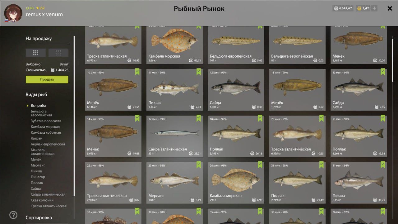 Трофей — Норвежское море