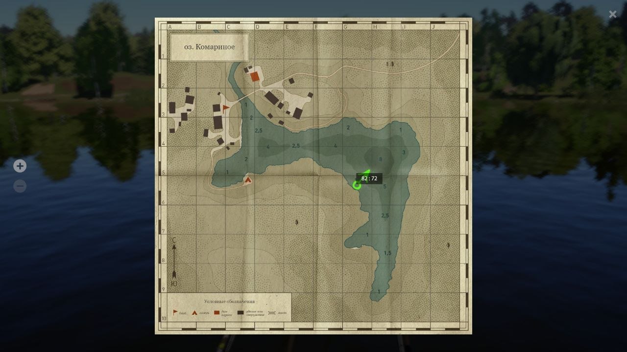 Map — Mosquito Lake