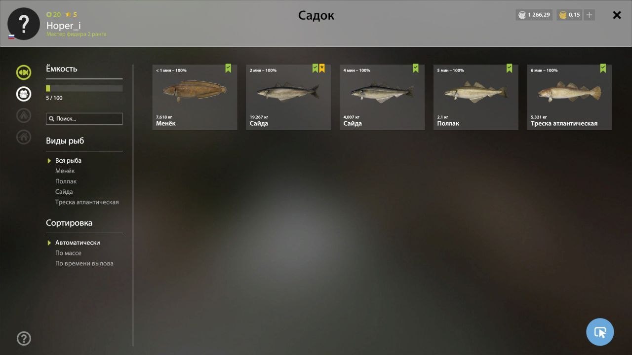 Садок — Норвежское море