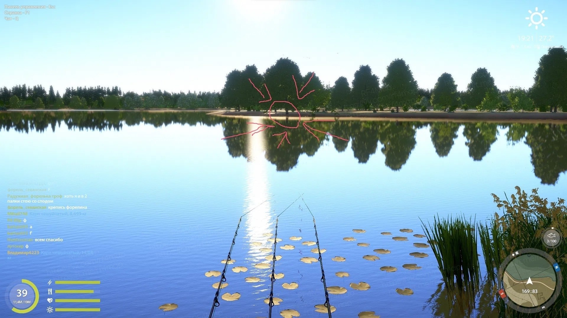 The Amber Lake — Spot