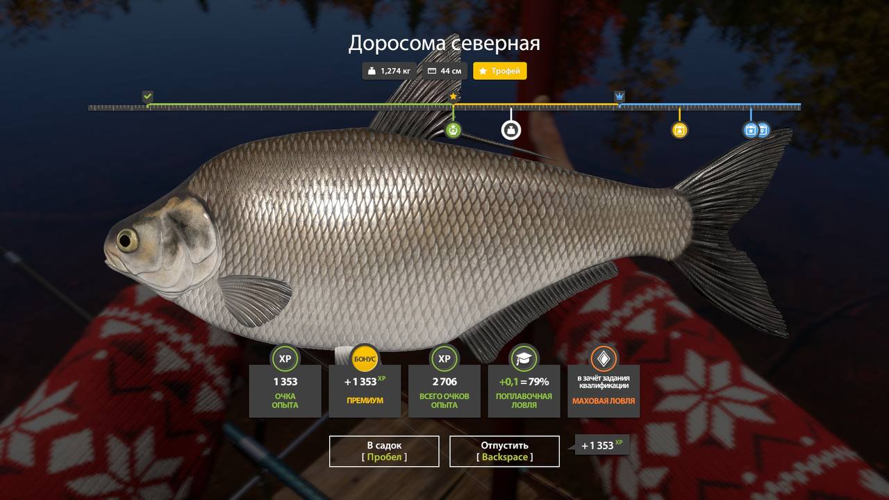 Озеро Лосиное — Трофей