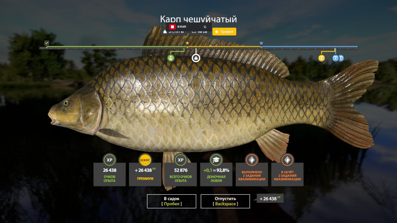 Trophy — The Amber Lake