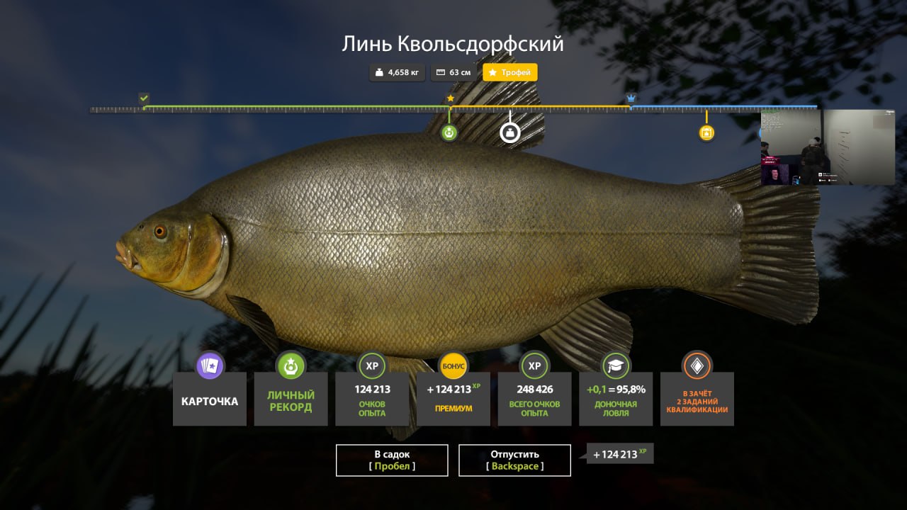 Трофей — Озеро Медное