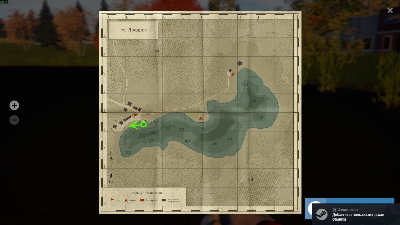 Elk Lake — Map
