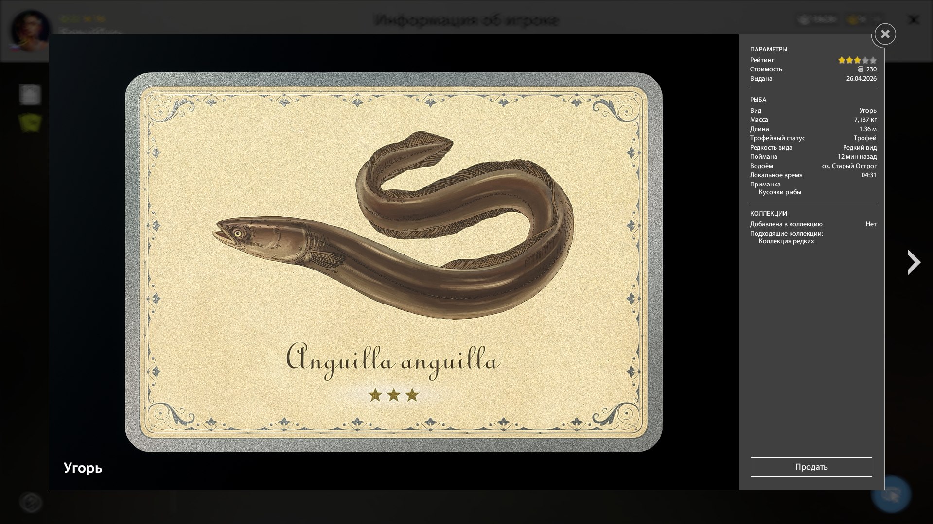 Old Burg Lake — Miscellaneous