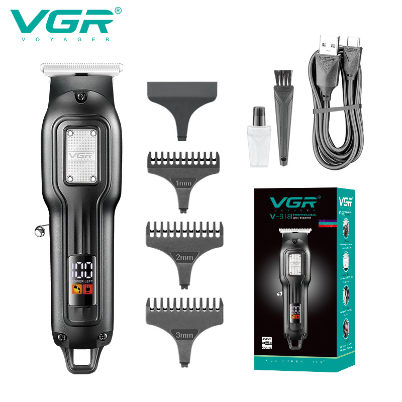 Машинка для стрижки волос VGR918 с дисплеем оптом из Китая — фотография 2