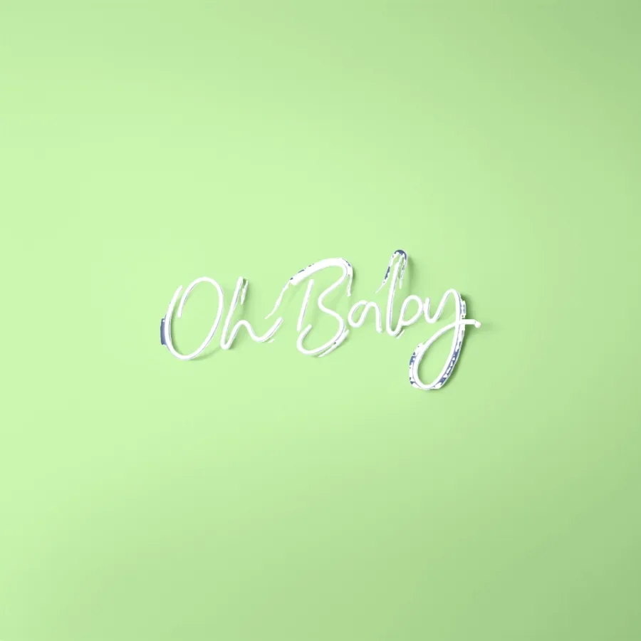 Неоновая вывеска OH Baby оптом из Китая — фотография 2