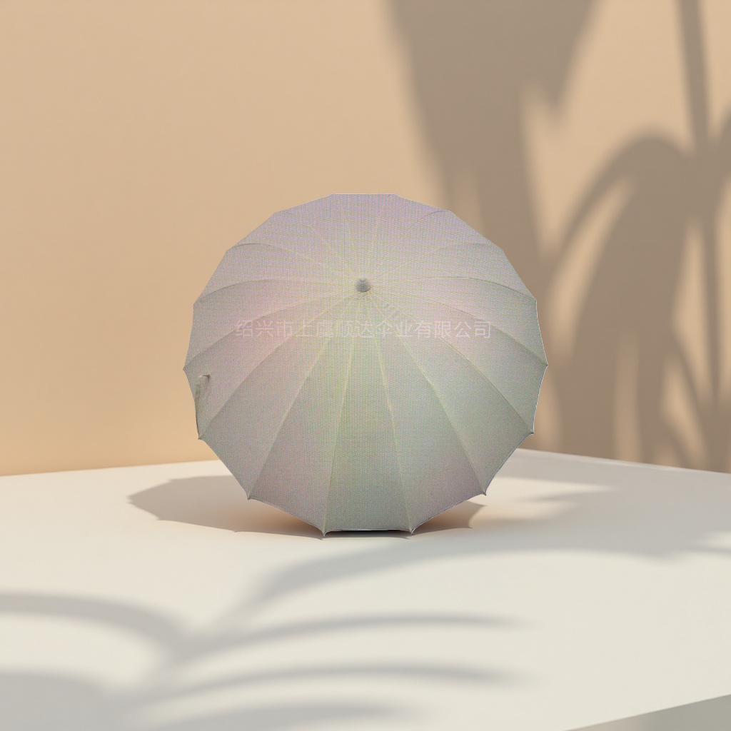 Зонт складной белый с UV-защитой оптом из Китая — фотография 4