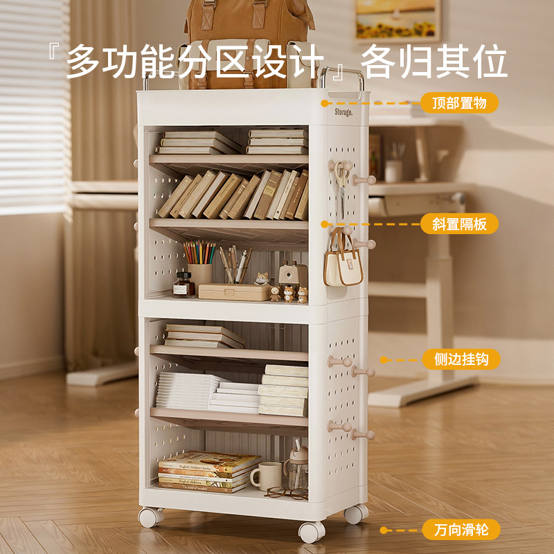 Стеллаж для книг на колёсиках оптом из Китая — фотография 4