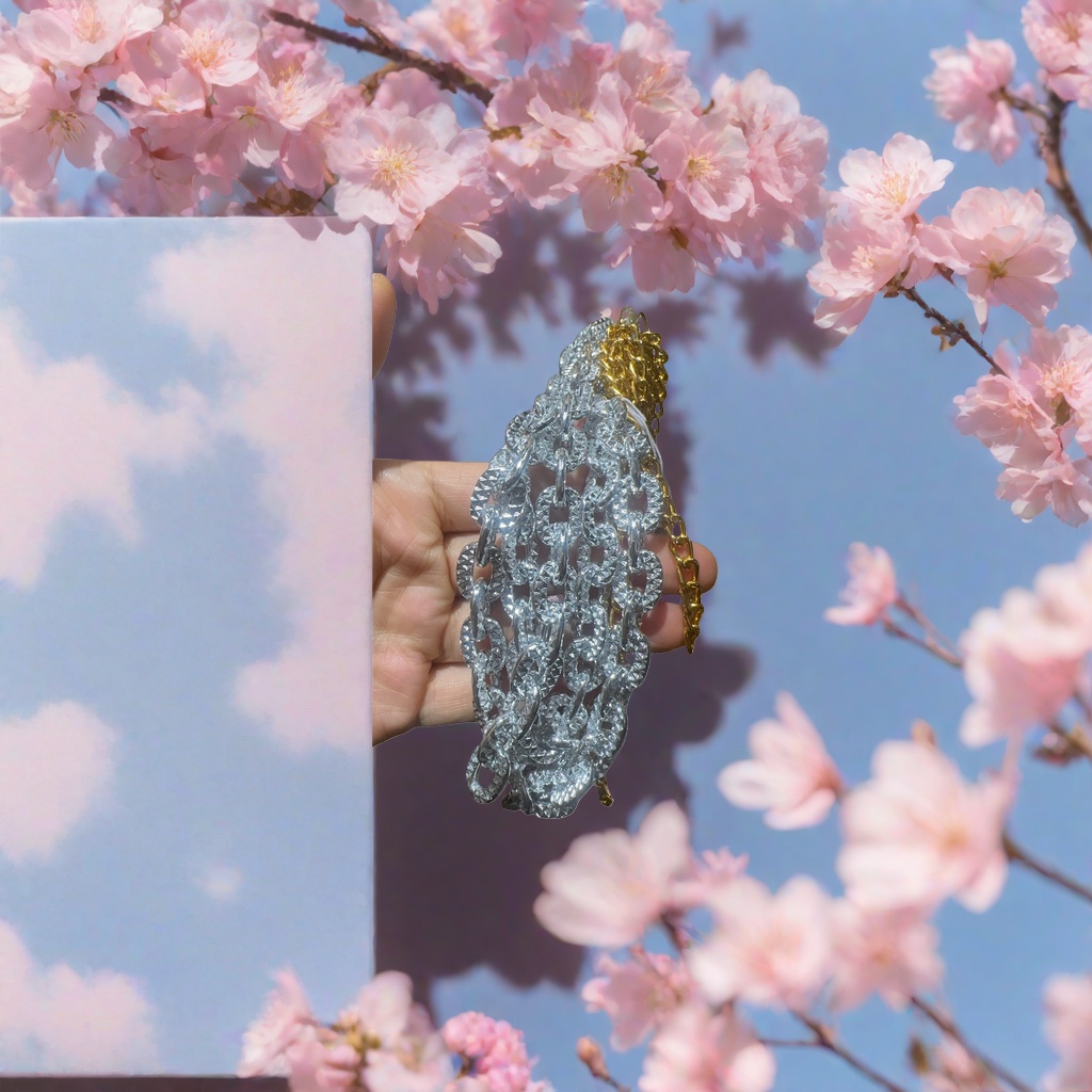 Браслет-цепочка серебристый оптом из Китая — фотография 3