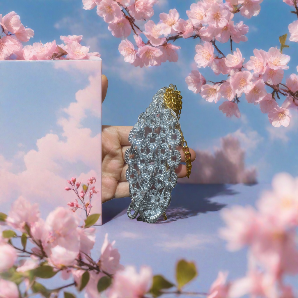 Браслет-цепочка серебристый оптом из Китая — фотография 4