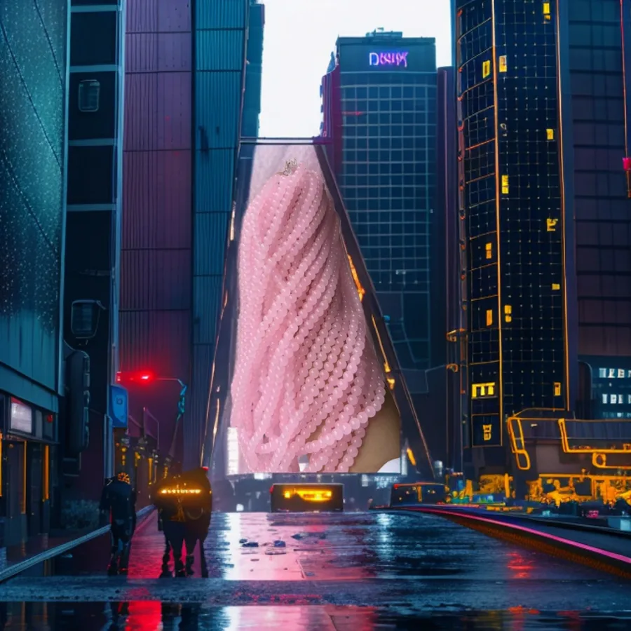 Браслет из розовых бусин оптом из Китая — фотография 2