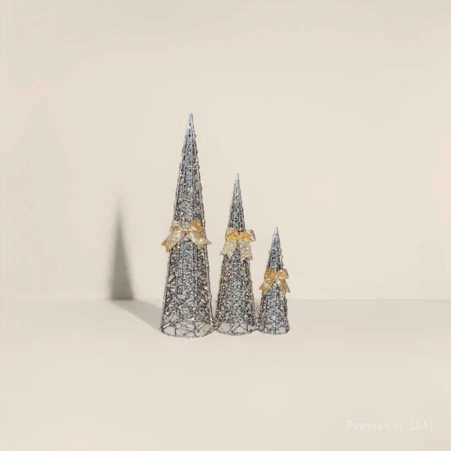 Новогодний декор из металла оптом из Китая — фотография 2
