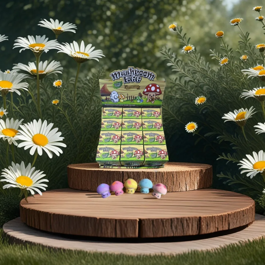 Пазл-сортер «Грибочки» оптом из Китая — фотография 2