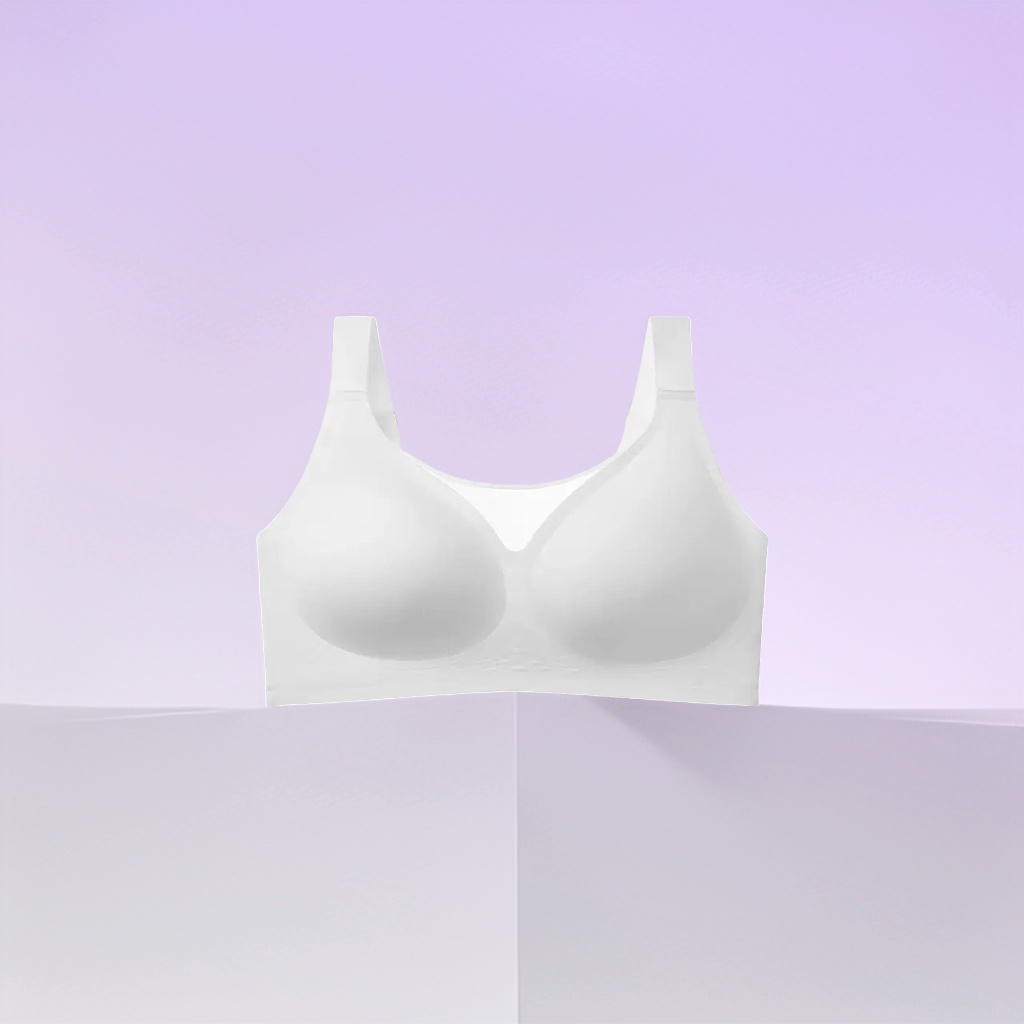 Бюстгальтер хлопковый бесшовный оптом из Китая — фотография 5