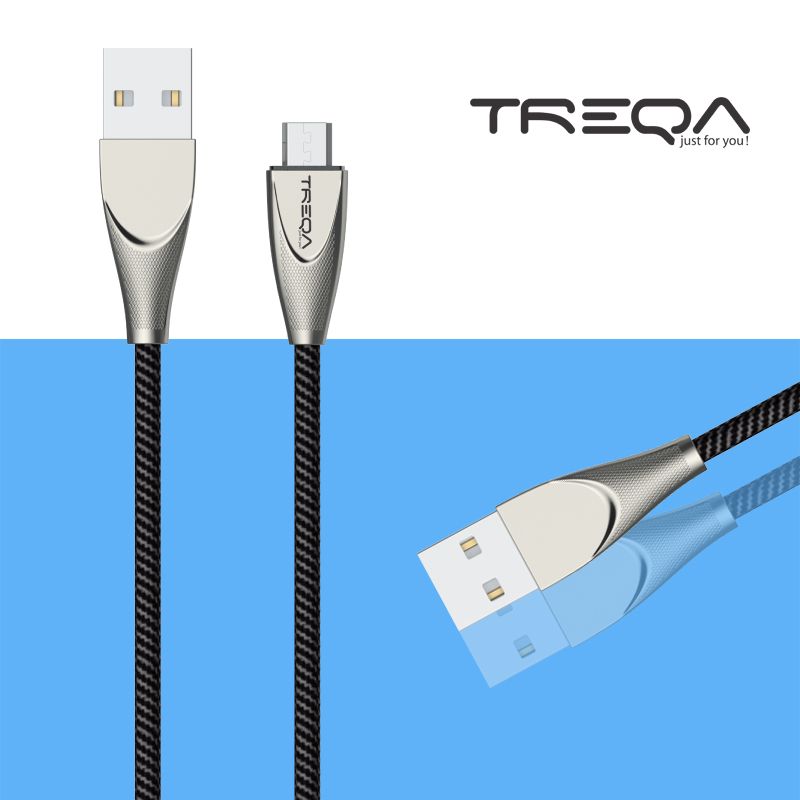 Кабель для зарядки и передачи данных TREQA CA-8281 оптом из Китая — фотография 5