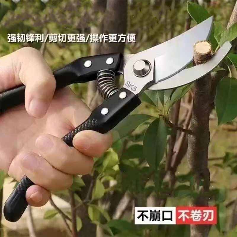 Секатор садовый усиленный из стали SK5 оптом из Китая — фотография 2