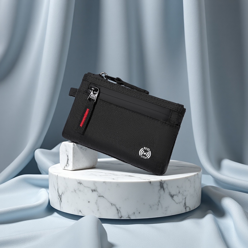 Мини-кошелёк с защитой RFID оптом из Китая — фотография 2