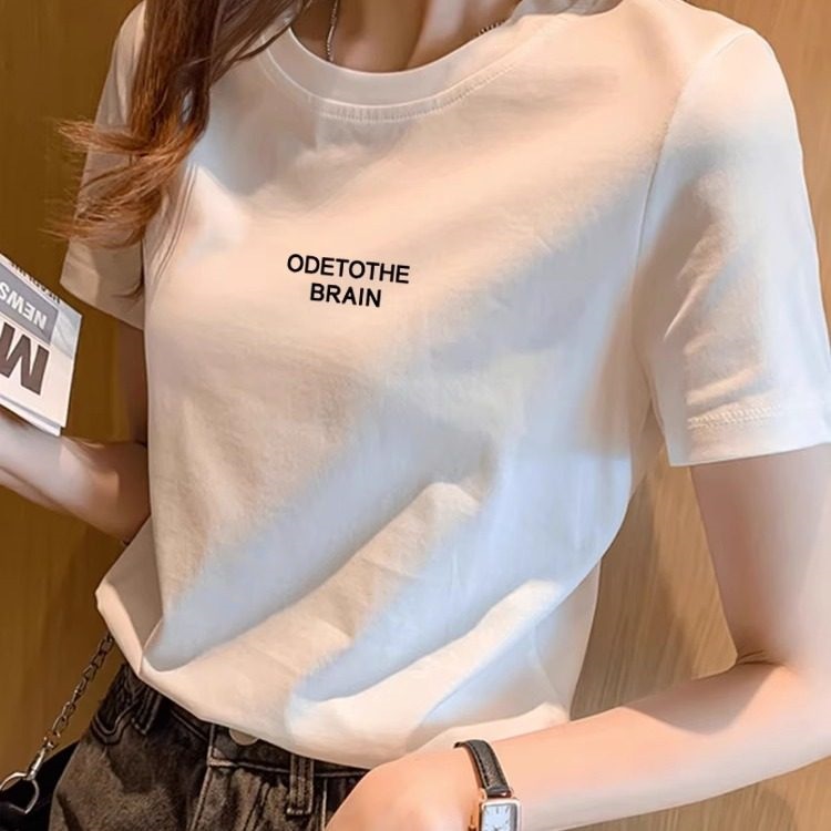 Футболка женская с открытыми плечами оптом из Китая — фотография 2