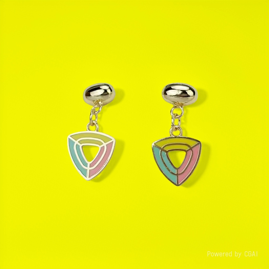 Серьги с подсолнухом и жемчугом оптом из Китая — фотография 3