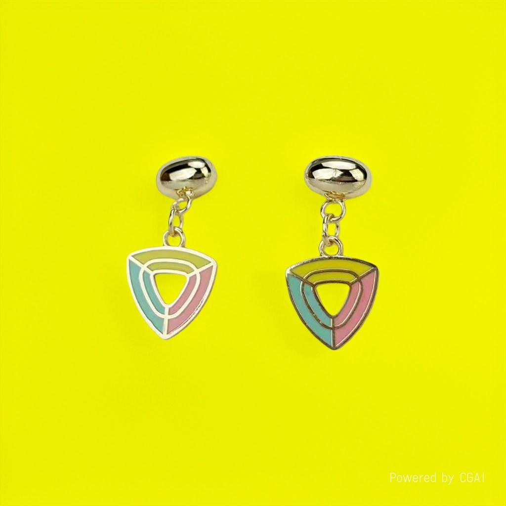 Серьги с подсолнухом и жемчугом оптом из Китая — фотография 4