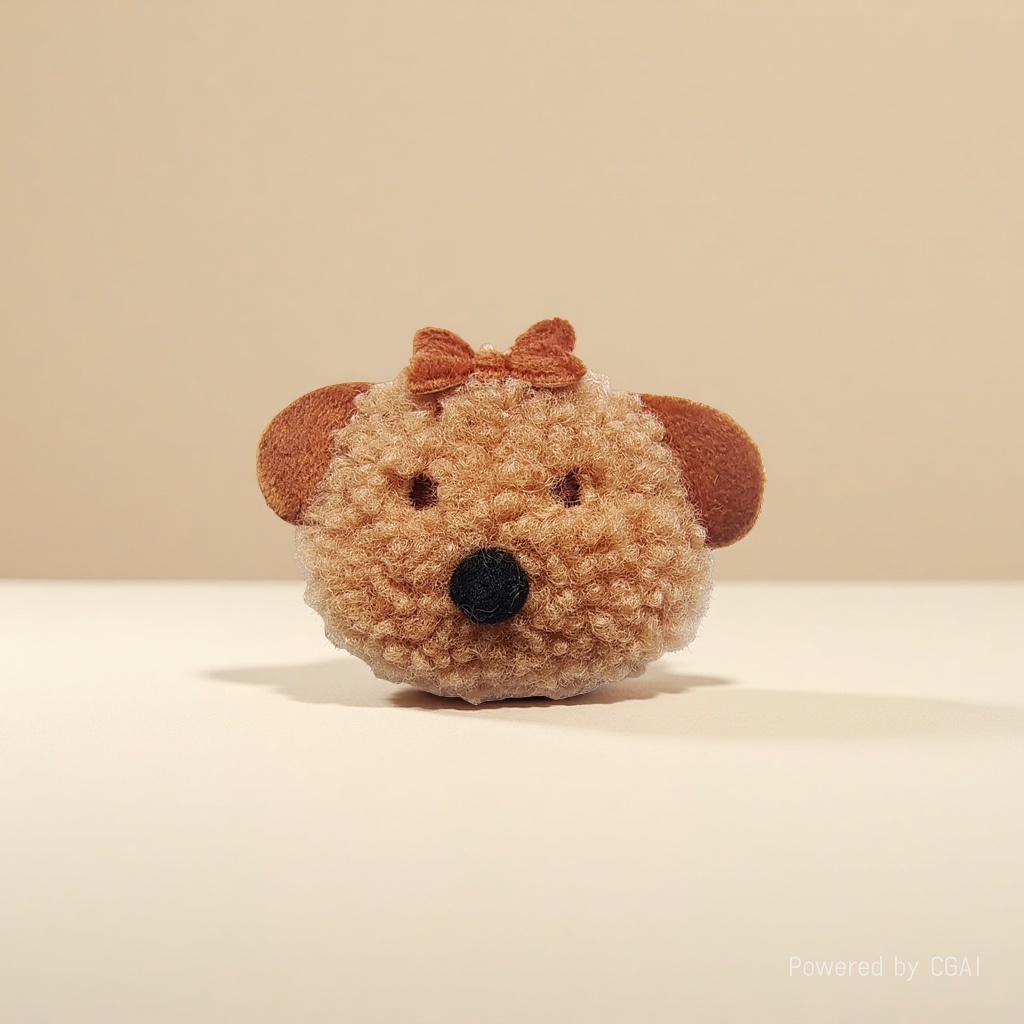 Игрушка мягкая с мультяшной мордочкой оптом из Китая — фотография 4