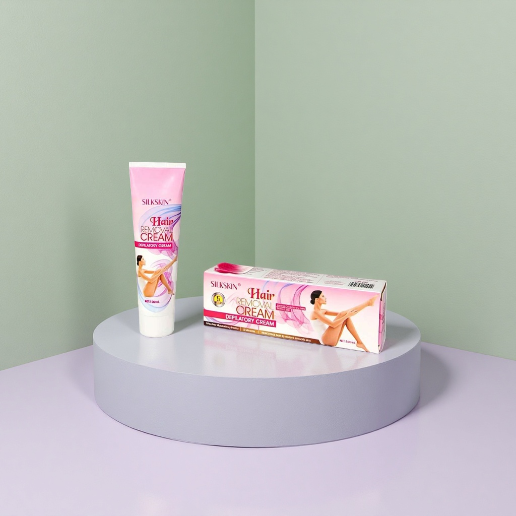 Крем для депиляции SILKSKIN оптом из Китая — фотография 3
