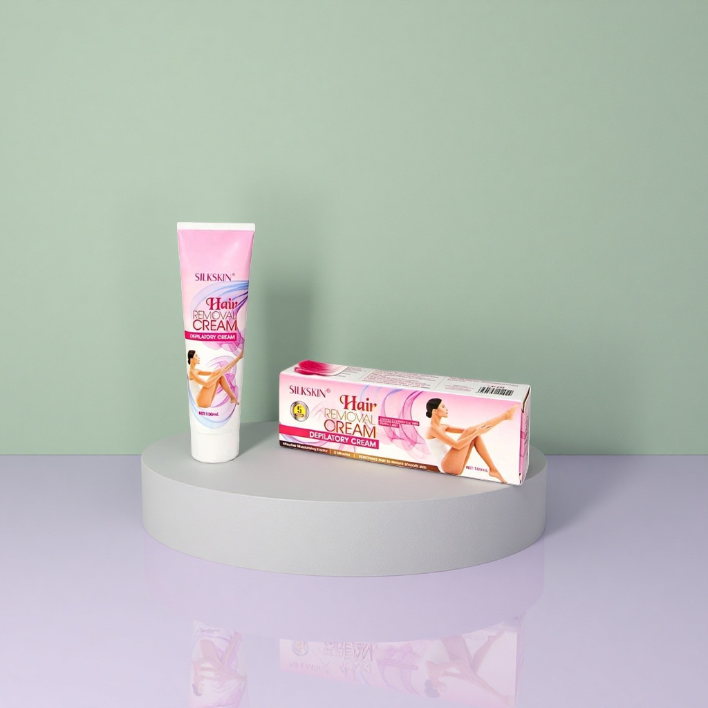 Крем для депиляции SILKSKIN оптом из Китая — фотография 4