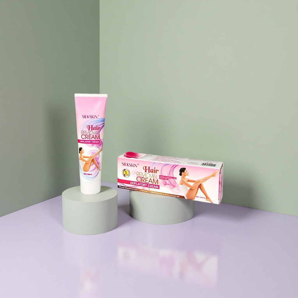 Крем для депиляции SILKSKIN оптом из Китая — фотография 5