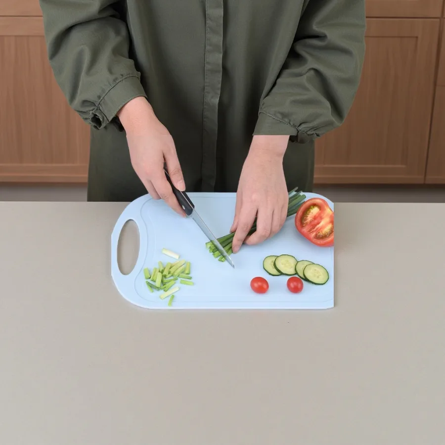 Доска разделочная голубая для кухни оптом из Китая — фотография 2