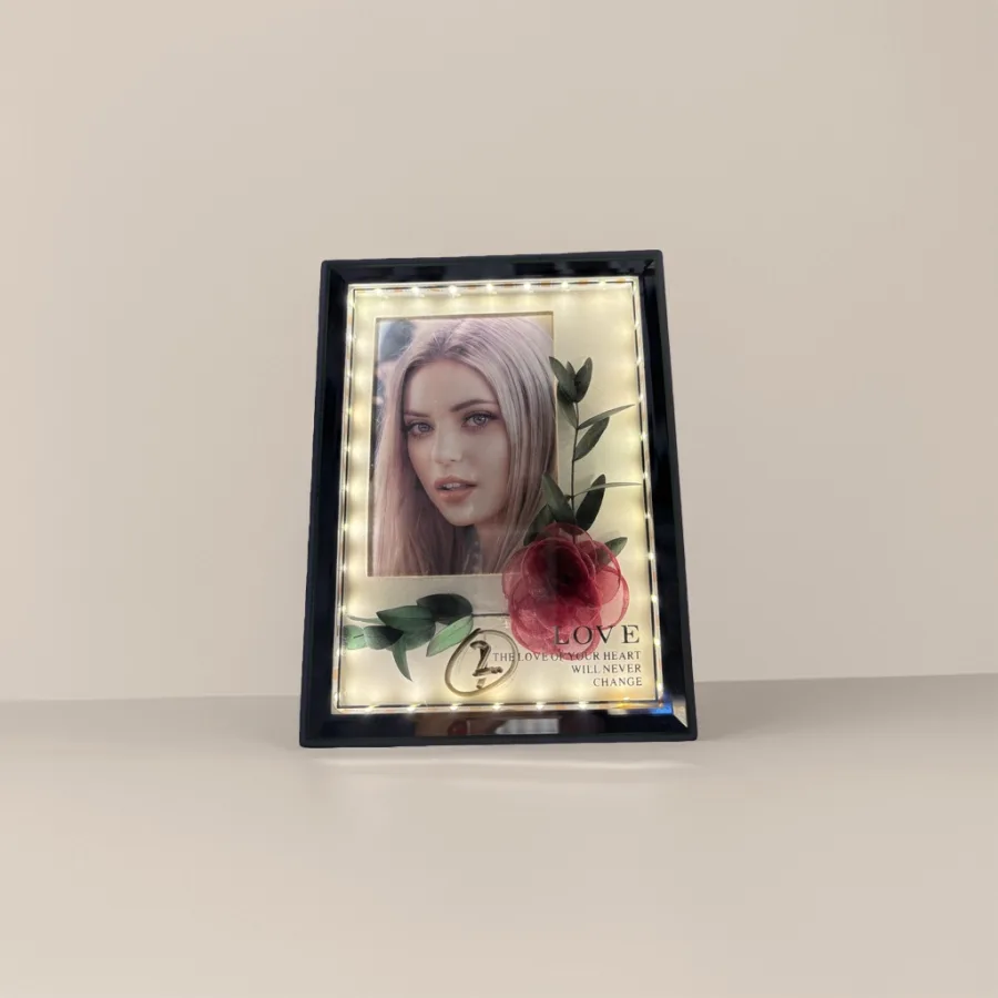 Фоторамка с подсветкой и подставкой оптом из Китая — фотография 2