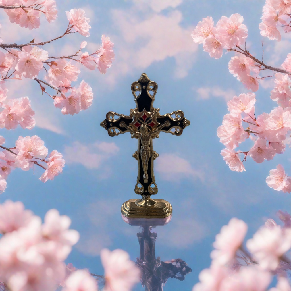 Крест декоративный настенный оптом из Китая — фотография 4
