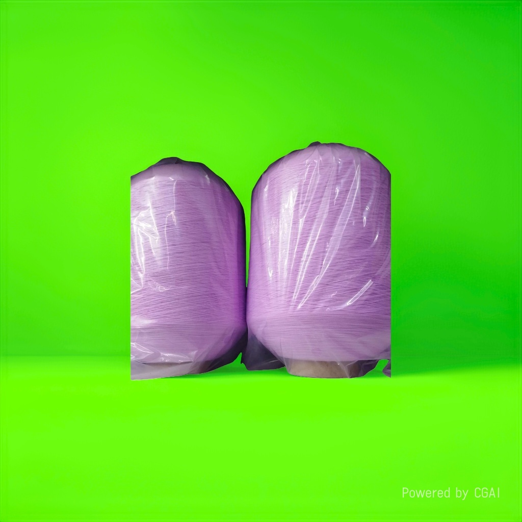 Пряжа светло-сиреневая, 100 г оптом из Китая — фотография 5