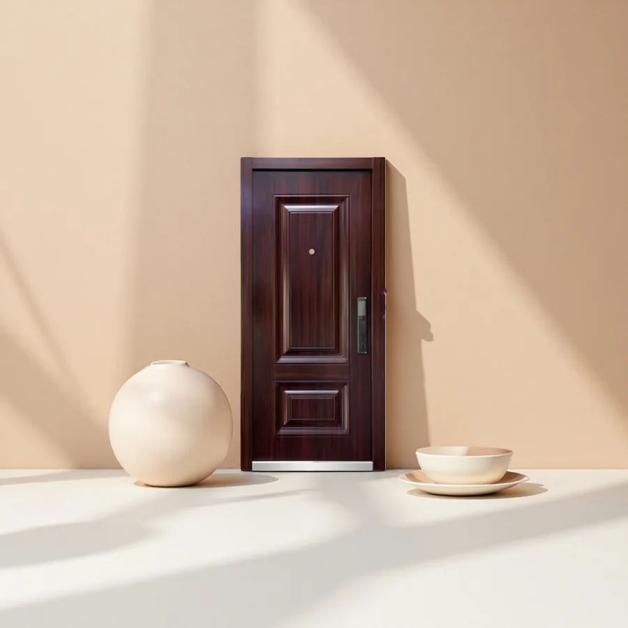 Дверь входная стальная композитная оптом из Китая — фотография 2